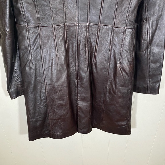Pelle Studio Deep Brown‎ Leather Jacket size medium - Picture 8 of 15